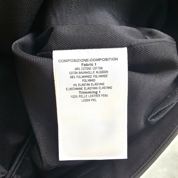 GUCCI Skirt Leather Belt Buckle Women‎ 42 Small Black Mini Pencil LuxuryITALY - Picture 14 of 16